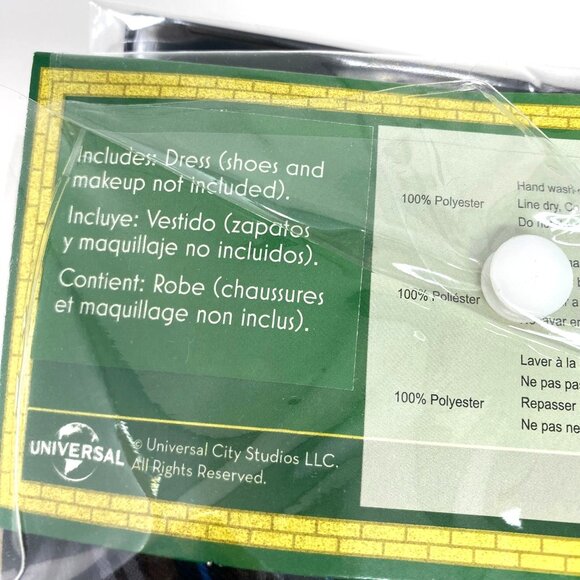 NBCUniversal Girls' Wicked the Musical Elphaba Shiz Classic Costume Dress - Picture 7 of 15